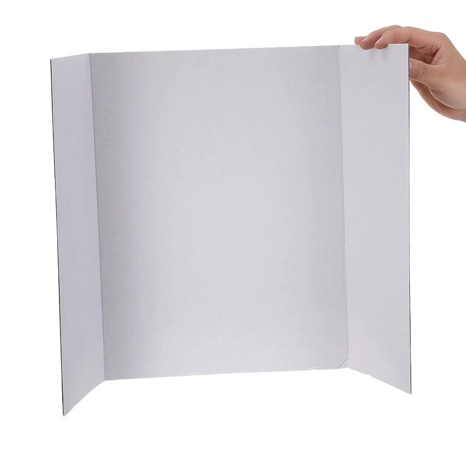 4-paineis-de-exibicao-dobraveis-brancos-tri-fold-24x16-polegadas-para-apresentacao-de-projetos-em-feiras-de-ciencias-escolares