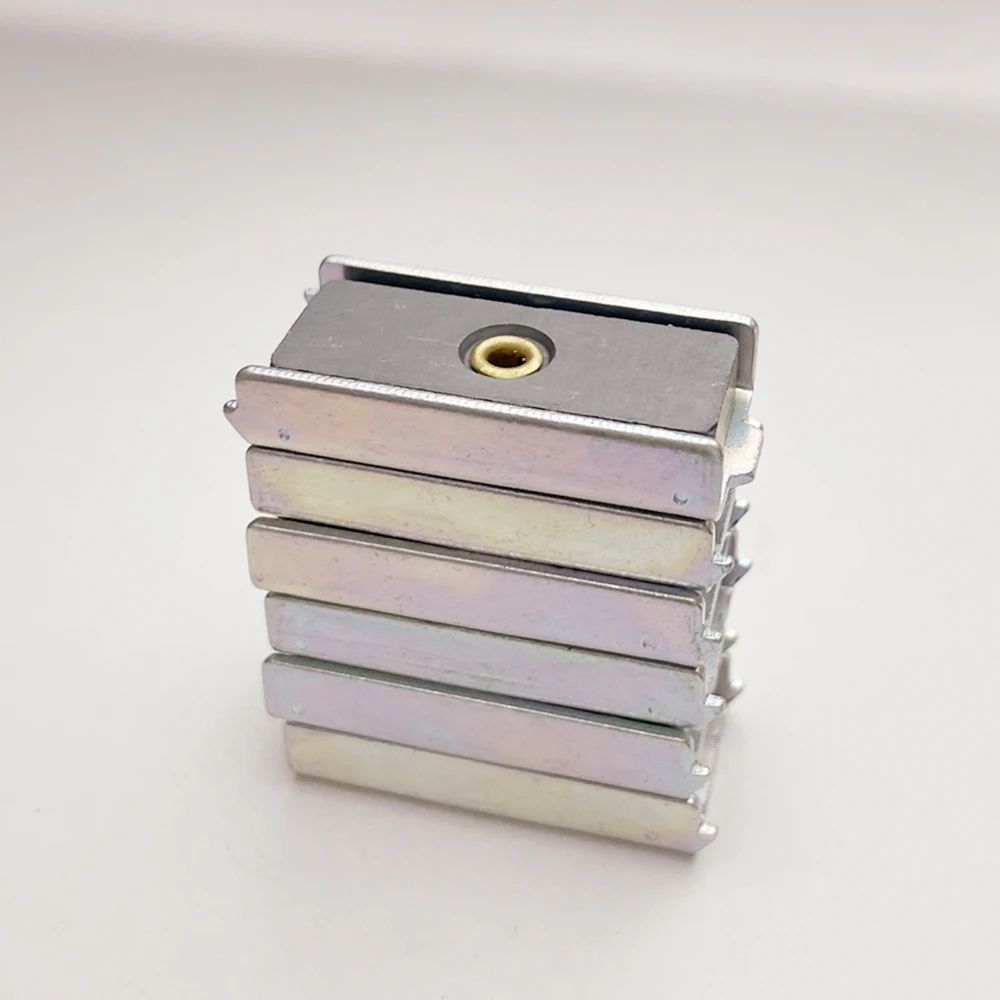 10pcs Ferrite Channel Magnet 35x15x7mm Magnetic Force 1.8KGs Surface Mount Box Magnetic Materials Box Magnets Ferrite Block Pot