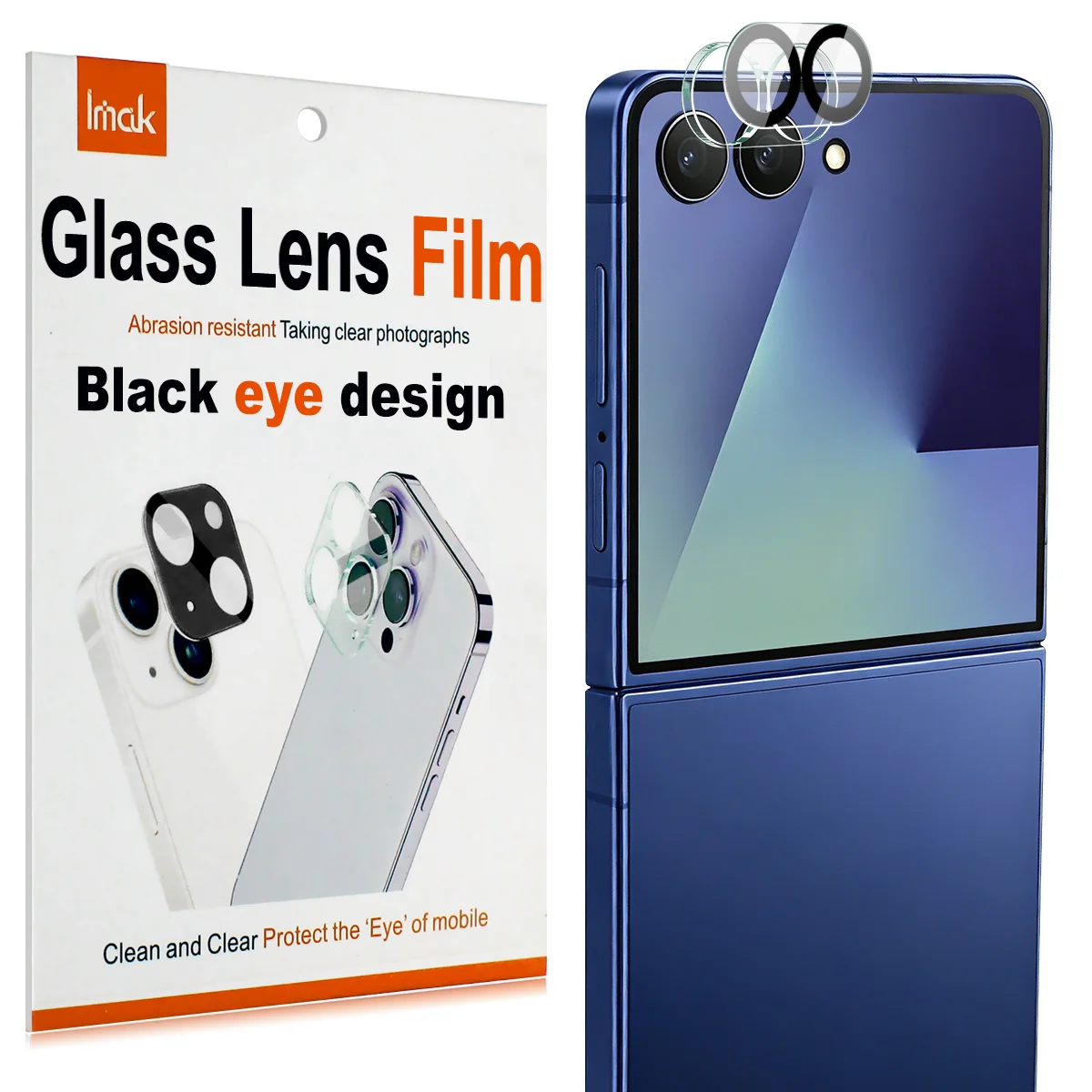 

IMAK Lens Glass For Samsung Galaxy Z Flip 8 Flip8 Camera Protector Film