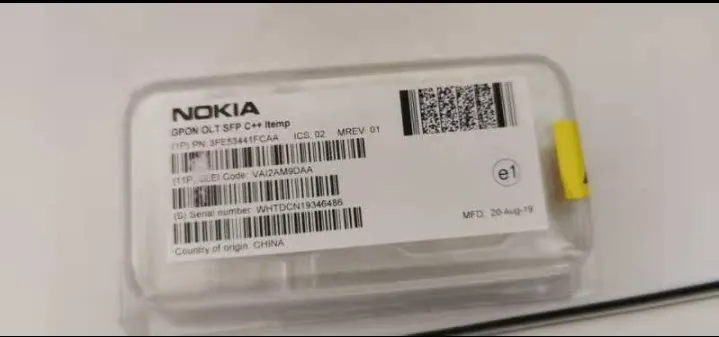 Imagem -02 - Nokia Alcatel Lucent 3fe53441jc Gpon Olt Sfp c Mais + Módulos Itemp Sfp para Nglt-a Nglt-c Fglt-b Fglt-a Placa Pon 3fe53441fc