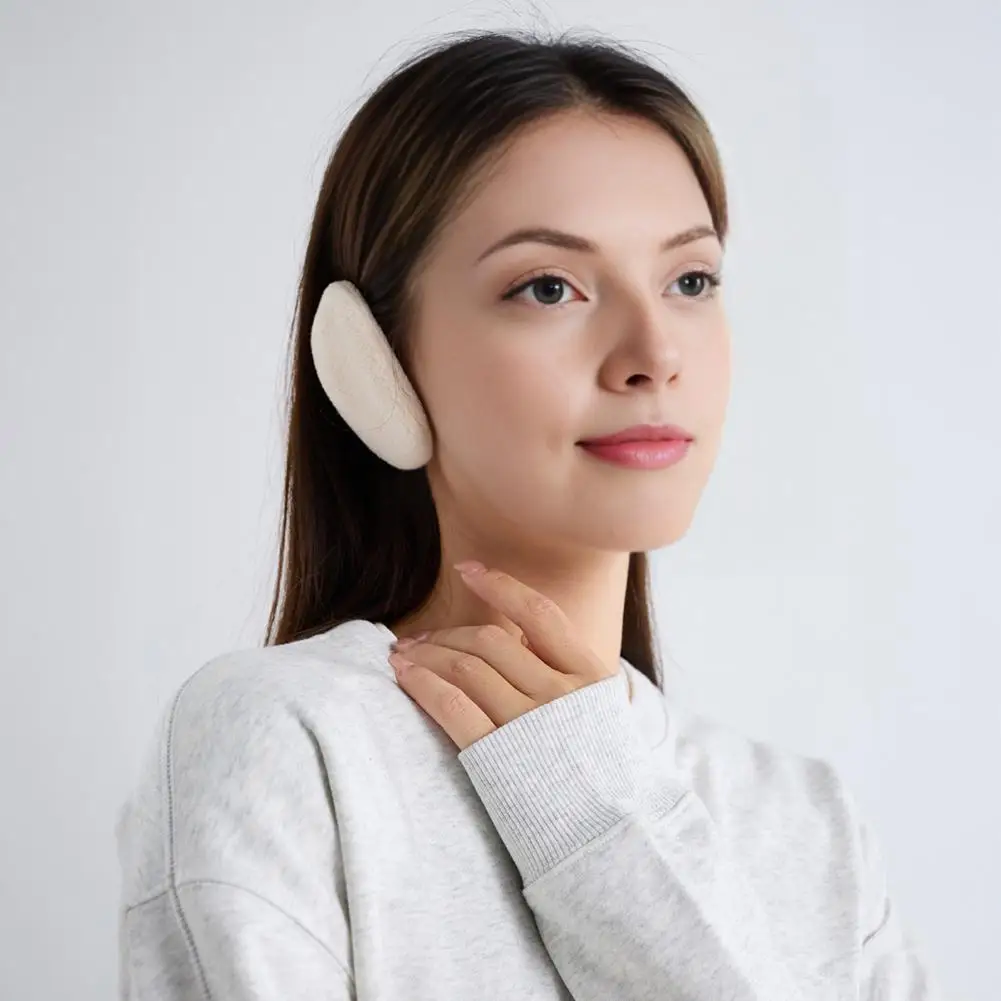Compact Earmuffs Winter Earmuffs Warm Flannel Lightweight Design Portable Versatile Winter Accessory Fine Edge Comfortable Ear