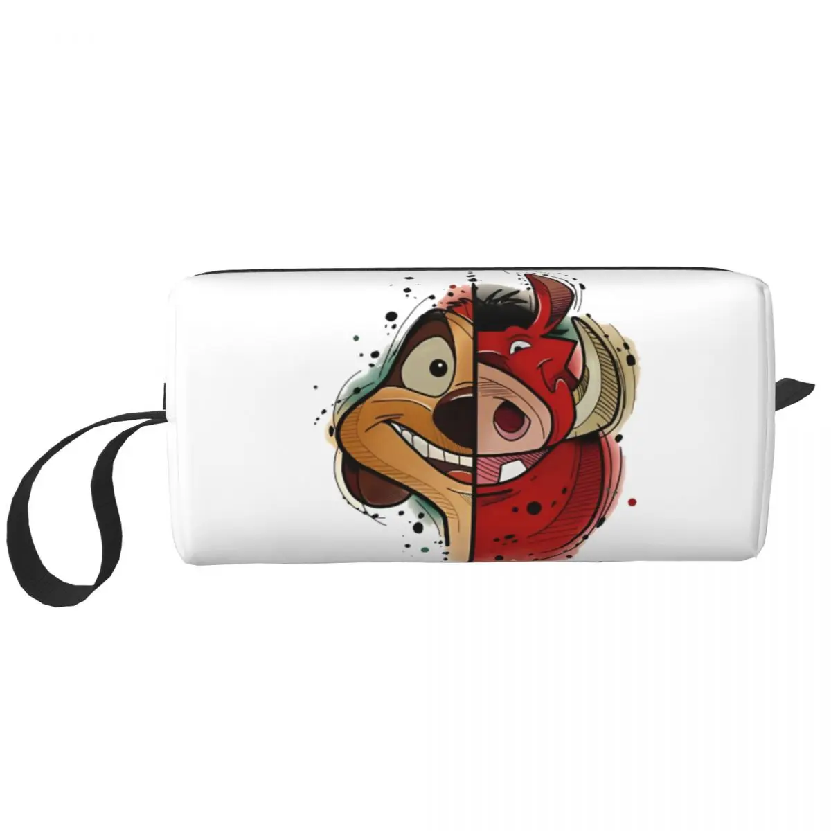 

Sipum Lion King Makeup Bags Toiletry Cosmetic Bag Fashion Waterproof Makeup Organizer Case