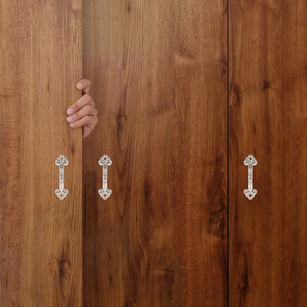 

20Pcs Mini Cabinet Pull Handles Zinc Alloy Durable for Wardrobe Drawer Kitchen Cabinet Decorative Replacement Hardware