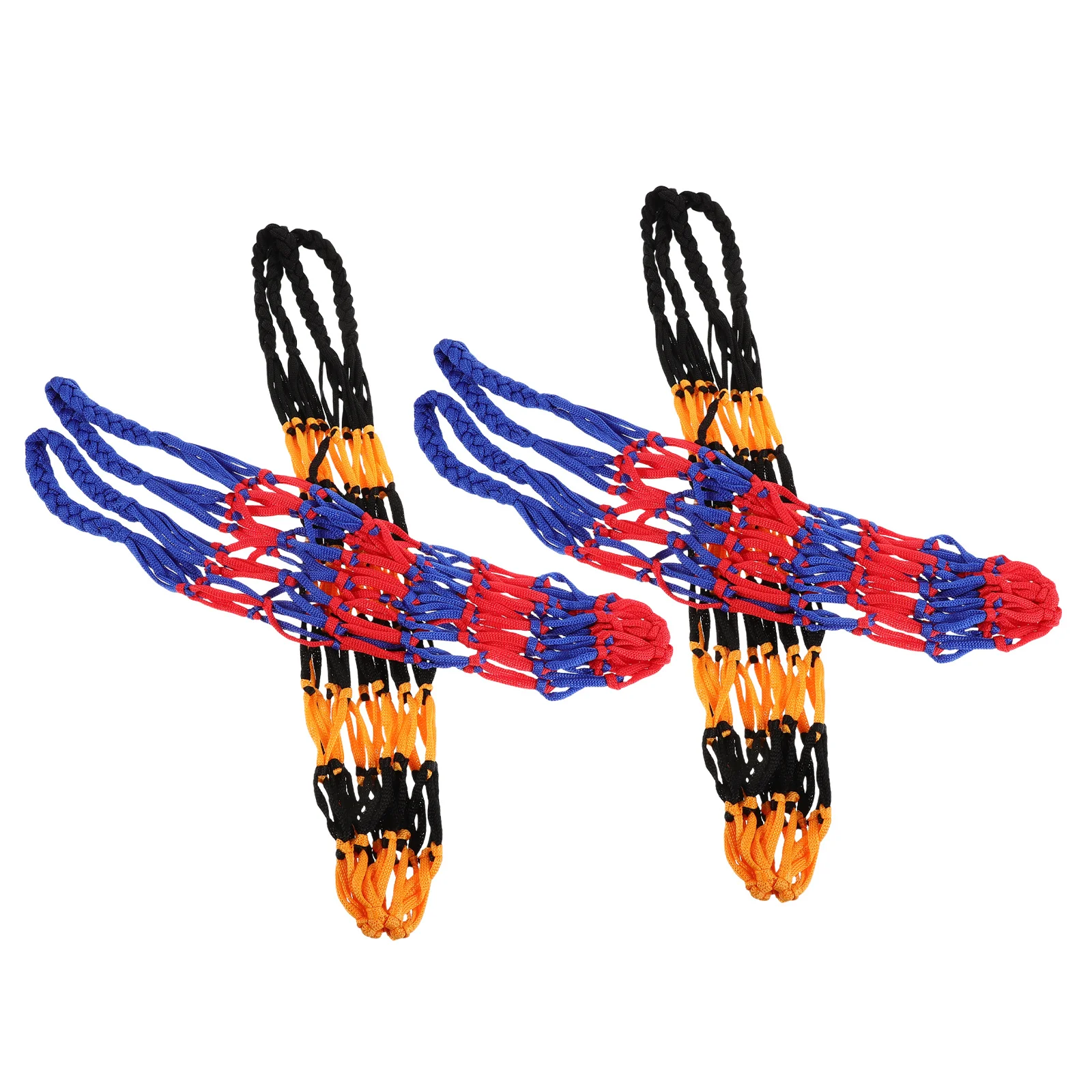 

1Set Large Capacity Basketball Bag Nylon Mesh Carrier Breathable Sports Ball Holder for Basketball Soccer Volleyball Storage