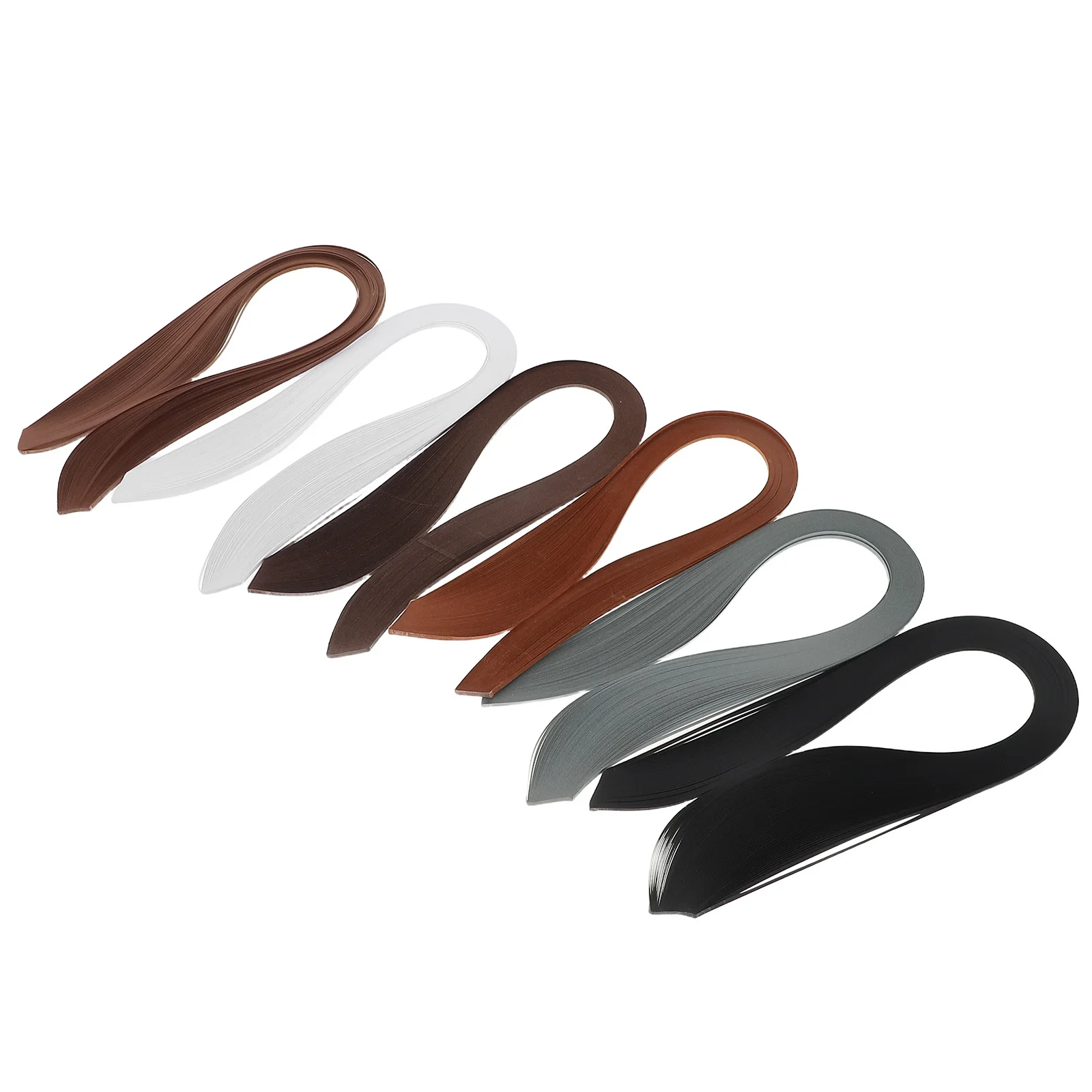 

720Pcs Quilling Paper Craft Strips 3mm Width 54cm Length 6 Colors Ideal for DIY Paper Scrapbooking Art Projects