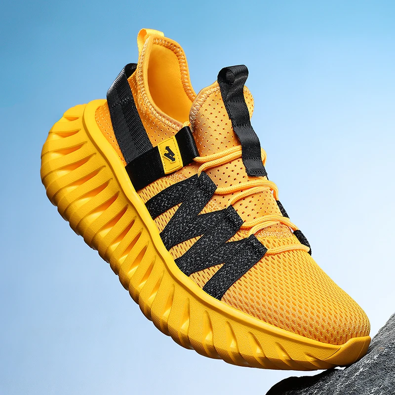 

Мужские спортивные кроссовки для бега, дышащие, легкие, для активного отдыха, повседневные, черные