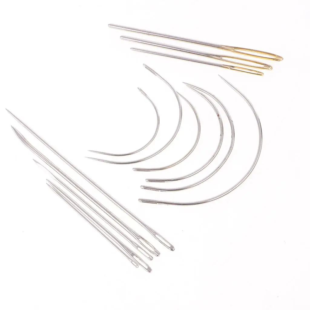 Steel Hand Sewing Mixed Shapes Curved Upholstery Set for Tailoring Accessories and Sewing Materials