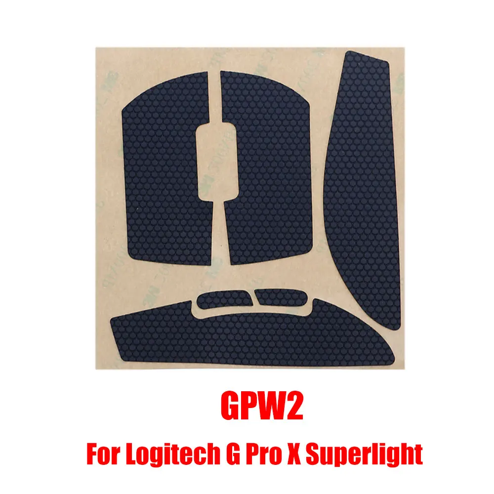 JCD Anti Slip Suck Sweat Mouse Grip Tape Skate Sticker Mouse Foot Stickers For Logitech GPW 1 2 G302 G402 G502 G300S G102 G304