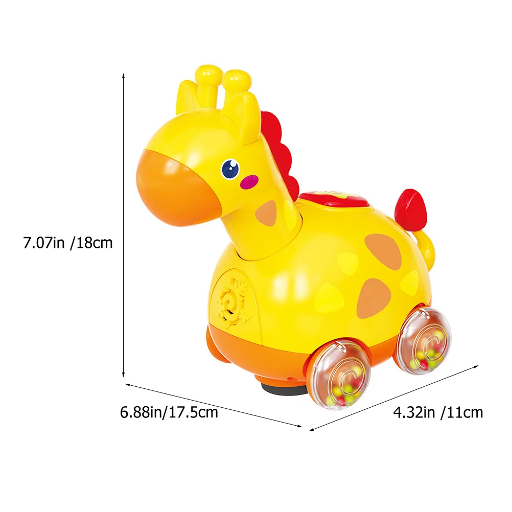 ألعوبة الزحف الزرافة، متعددة الوظائف، هيكل خفيف الوزن، سهولة المناورة، تعزز التنسيق بين الطفل