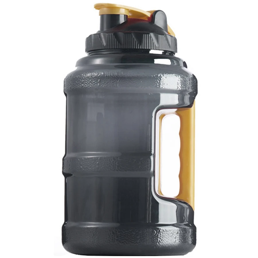 JHD 2.5L زجاجة مياه رياضية بلاستيكية واسعة الفم للرياضات الخارجية سعة كبيرة زجاجة مياه مساحة BPA مياه الشرب المعبأة في زجاجات