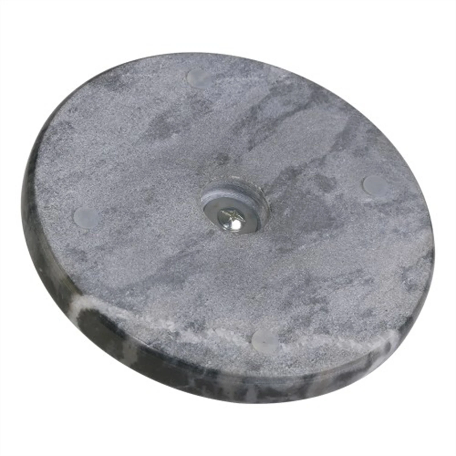 Freestanding Paper Towel Stand Marble Base Metal Arm for Toilet Kitchen Countertop Space Saving Rack