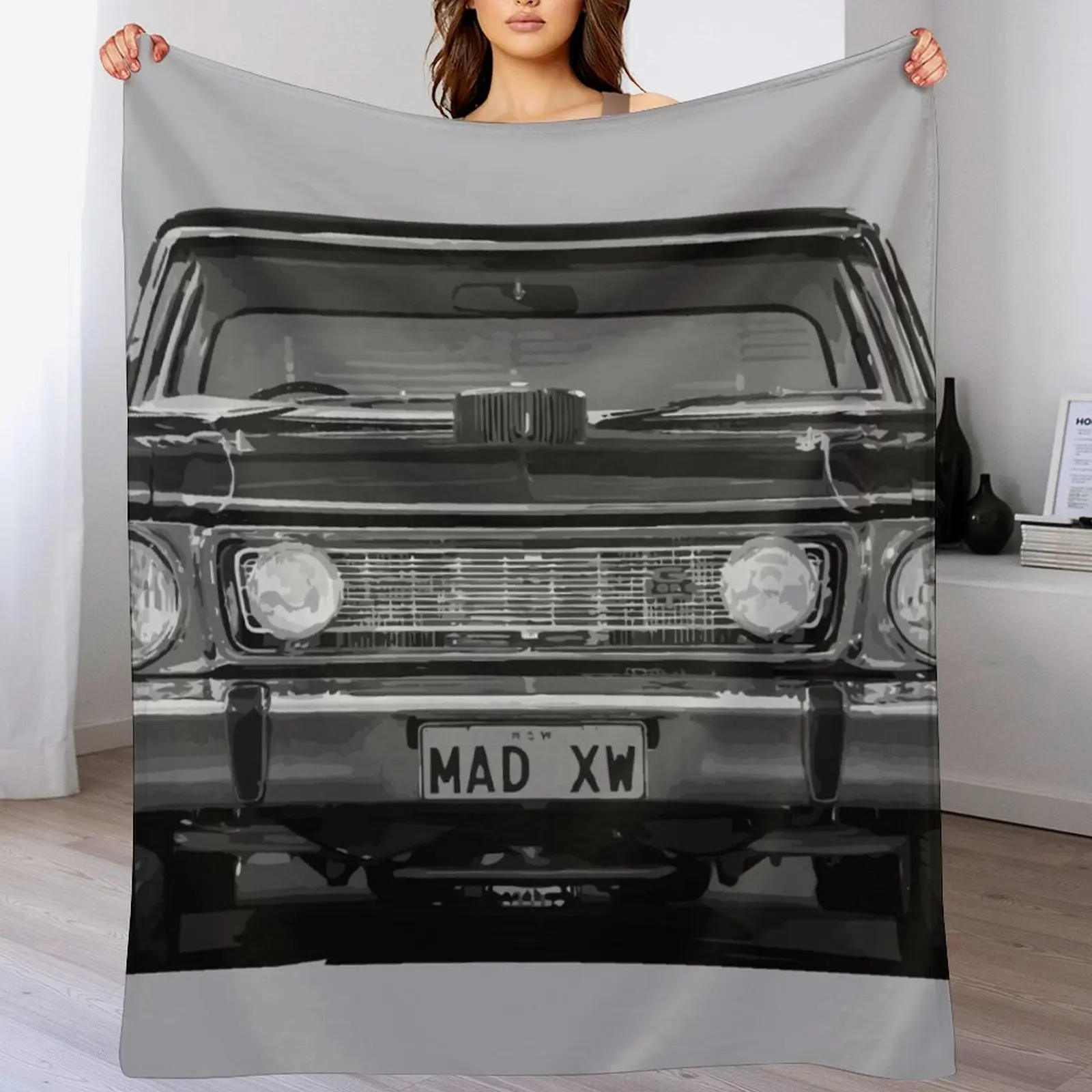 

Ford XW GT Falcon Throw Blanket Softest Single christmas gifts Blankets