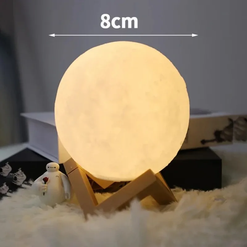 Creative Moon Light DIY Features Assembly Small Night Light LED Family Living Room Bedroom Bedside Decorations Kids Toys Gifts