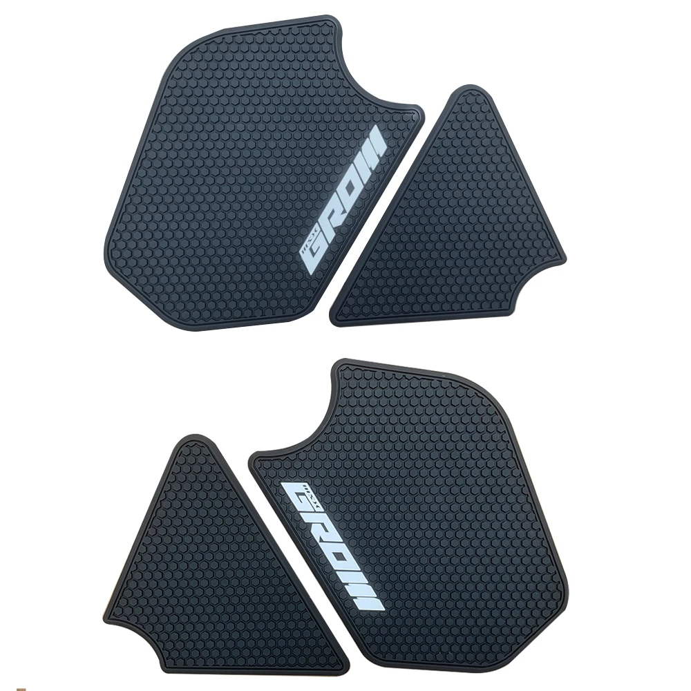 2023 New For Honda GROM MSX125 MSX 125 2021-2022 Motorcycle Non-slip Side Fuel Tank Stickers Waterproof Pad Rubber Sticker