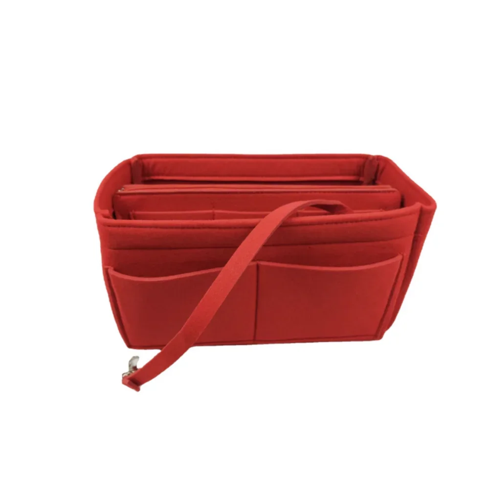 Purse Organizer Insert, Felt Bag organizer with zipper,Bag in bag, Handbag Organizer Insert Bag Women Nylon