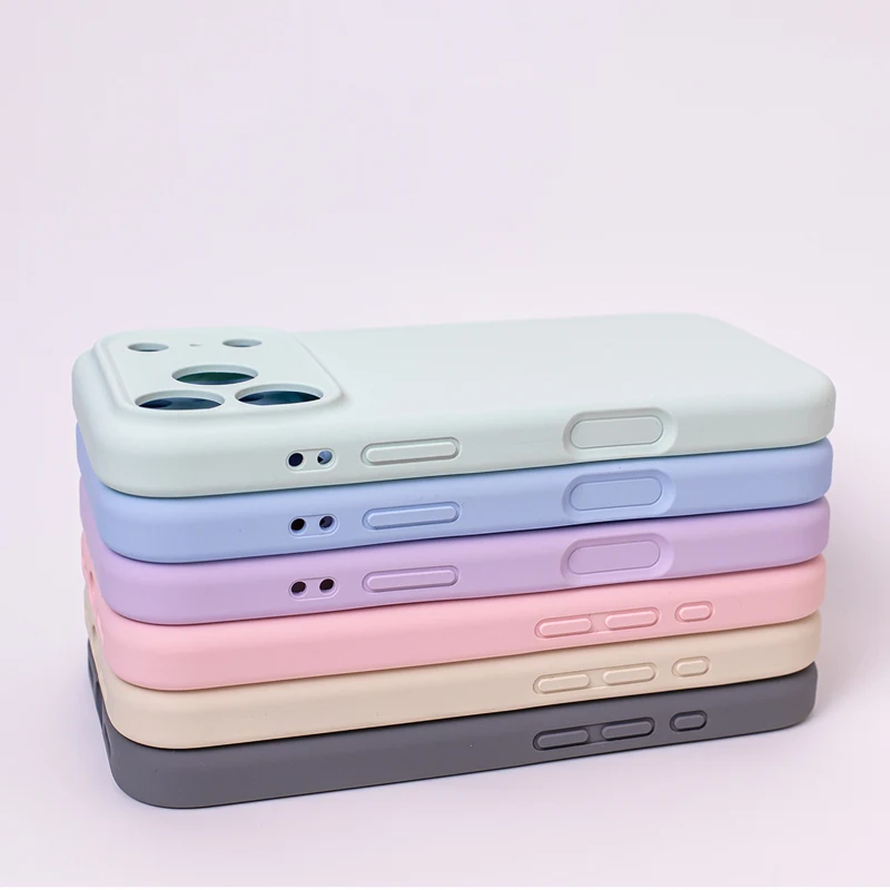 아이폰 17 17Pro Max 16 Pro 15용 오리지널 카메라 버튼 보호 케이스 INS 무광 단색 액상 실리콘 스킨 느낌 커버