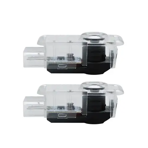 아우디 A1 A3 8P 8V A4 A5 A6 A7 A8 Q3 Q5 Q7 Q8 Sline TT 로고 프로젝터 고스트 섀도우 램프용 LED 자동차 도어 웰컴 라이트 2개