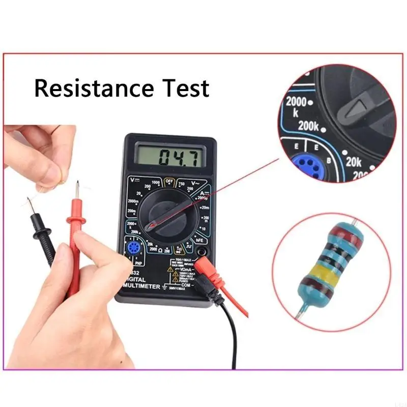 L43A Advanced Digital Tester Electronic Measurement overloading  Protections Diode Checker