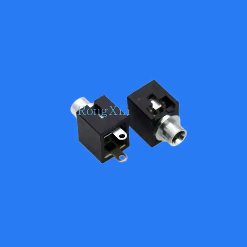 

100 шт./компл. PJ-201 2-контактный/короткоконтактный разъем для наушников 2.5 мм, 2-контактный разъем Ф 2.5 мм, гнездо аудиоинтерфейса