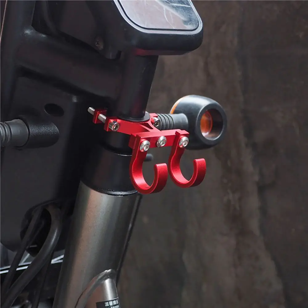 Multifunction Handlebar Fixed Refitting Parts Front Hanger Electric Bicycle Accessories Helmet Bags Gadget Hanging Dual Hook