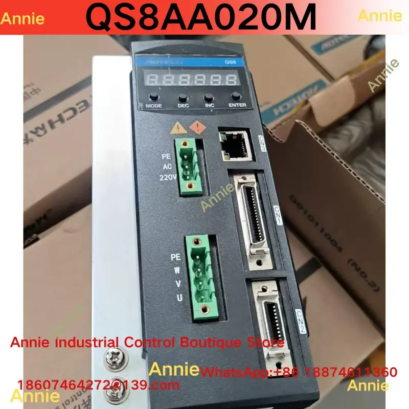 

Совершенно новый сервопривод QS8AA020M 200-230В переменного тока