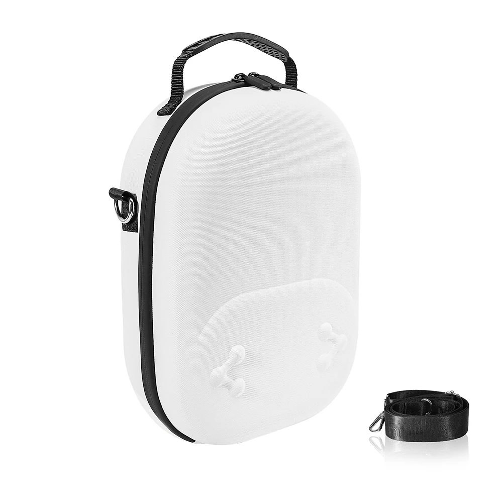 EVA 하드 휴대용 케이스, 낙하 방지 휴대용 보관 가방 (메쉬 포켓 포함), 메타 퀘스트 3S VR 액세서리용 여행용 휴대 가방