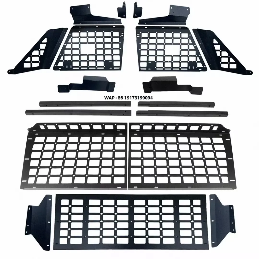 

2024 LC250 Car Modular Storage Organizer Aluminium Trunk Shelf Rack Molle Panels Cross Bar Compatible with 2025 Models WINCAR