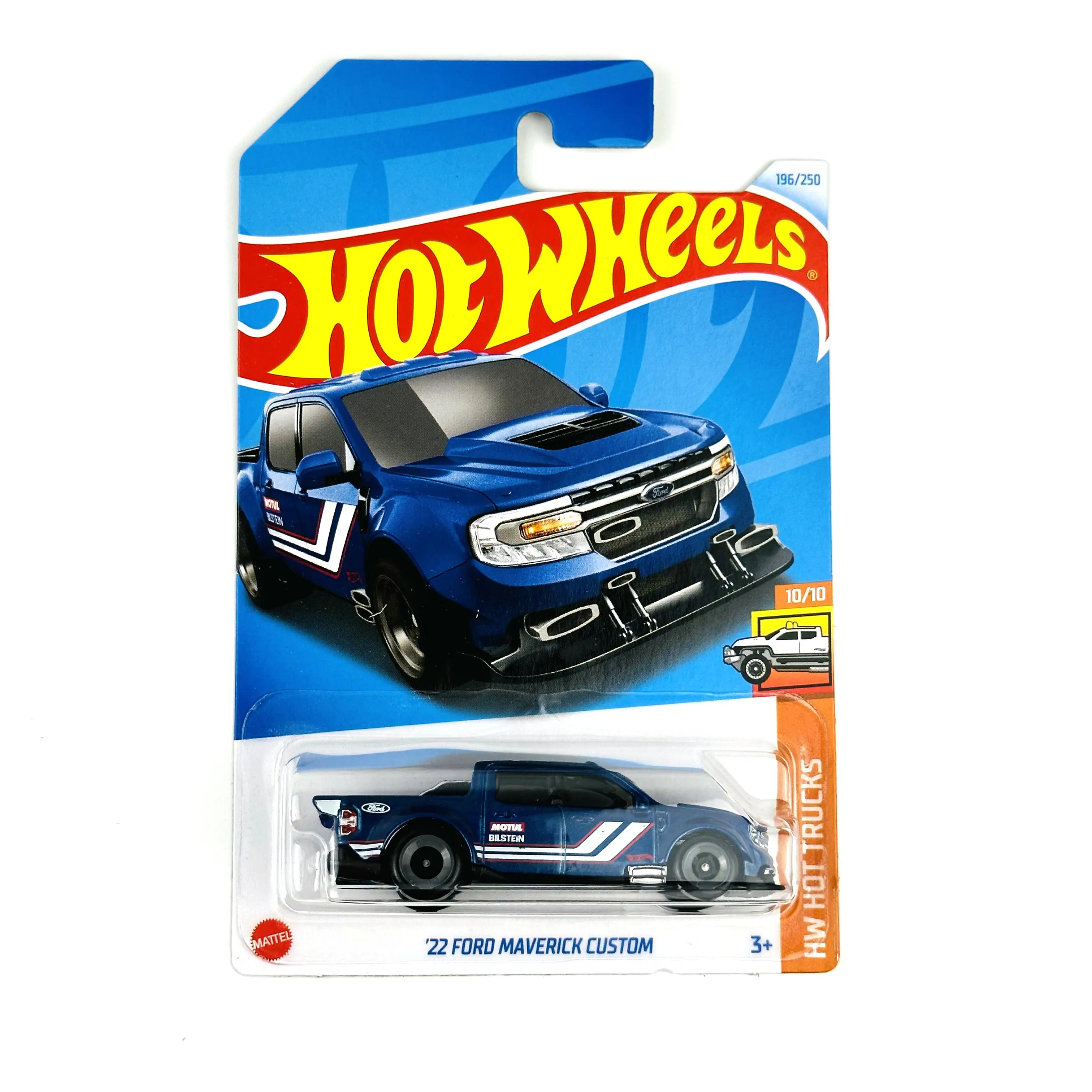 2024-196 Hot Wheels Cars 22 FORD MAVERICK CUSTOM 1/64 Metal Die-cast Model Toy Vehicles