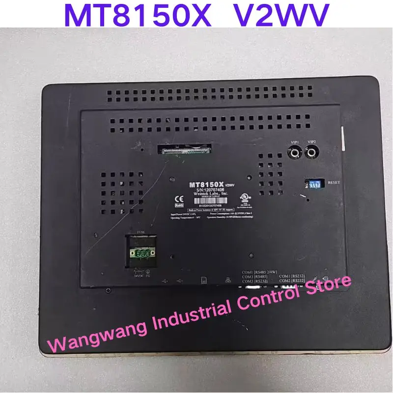 Second-hand test OK , MT8150X V2WV 15 inch human-machine interface display