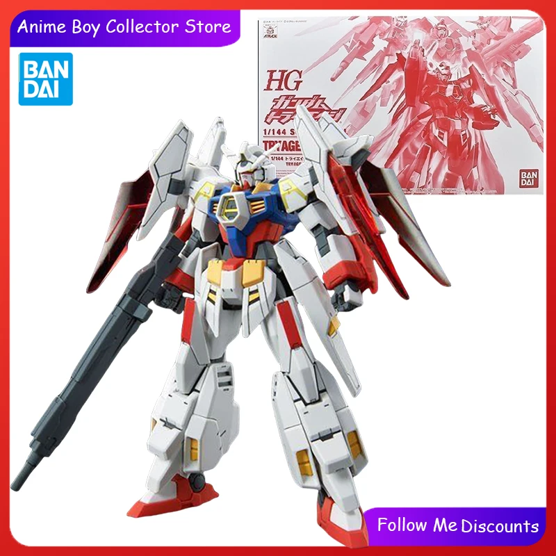 

Bandai PB Gundam Model Kit HG 1/144 TRY AGE Gundam Action Figure Mobile Suit Gundam TRYAGE SP Anime Figure Toys For Children