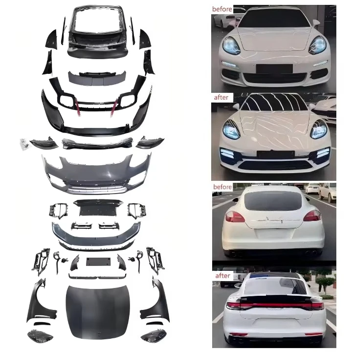 

STLF For Panameras 970 Turbo S Body Kit-Bolt-On Universal Fitment for 2010-2016 Models Reproduction Version with 1 Year Warranty