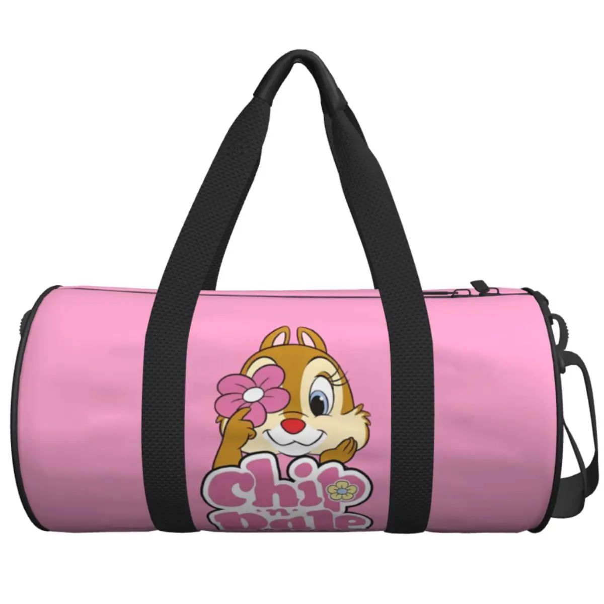

Дорожная сумка Chip 'n' Dale Gym Bag Мультфильм Аниме Оксфорд Спортивные сумки Большая тренировочная сумка с узором Сумка для фитнеса для мужчин и женщин
