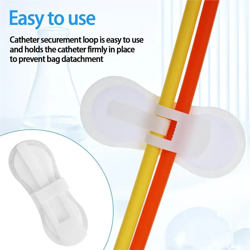 30 Pcs Catheter Stabilization Device Anchor Bandage Stabilizer Feeding Tube Holder Sticker Patch