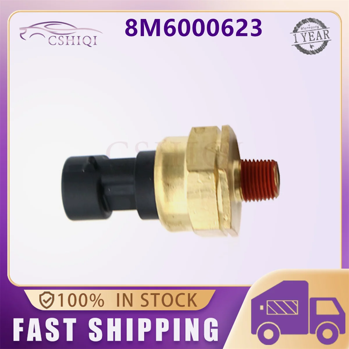 8M6000623 Water Pressure Sender Switch For Mercruiser 350 MAG MPI 383 Stroker Replaces 8818790  MM2733760 8818793 Auto Parts