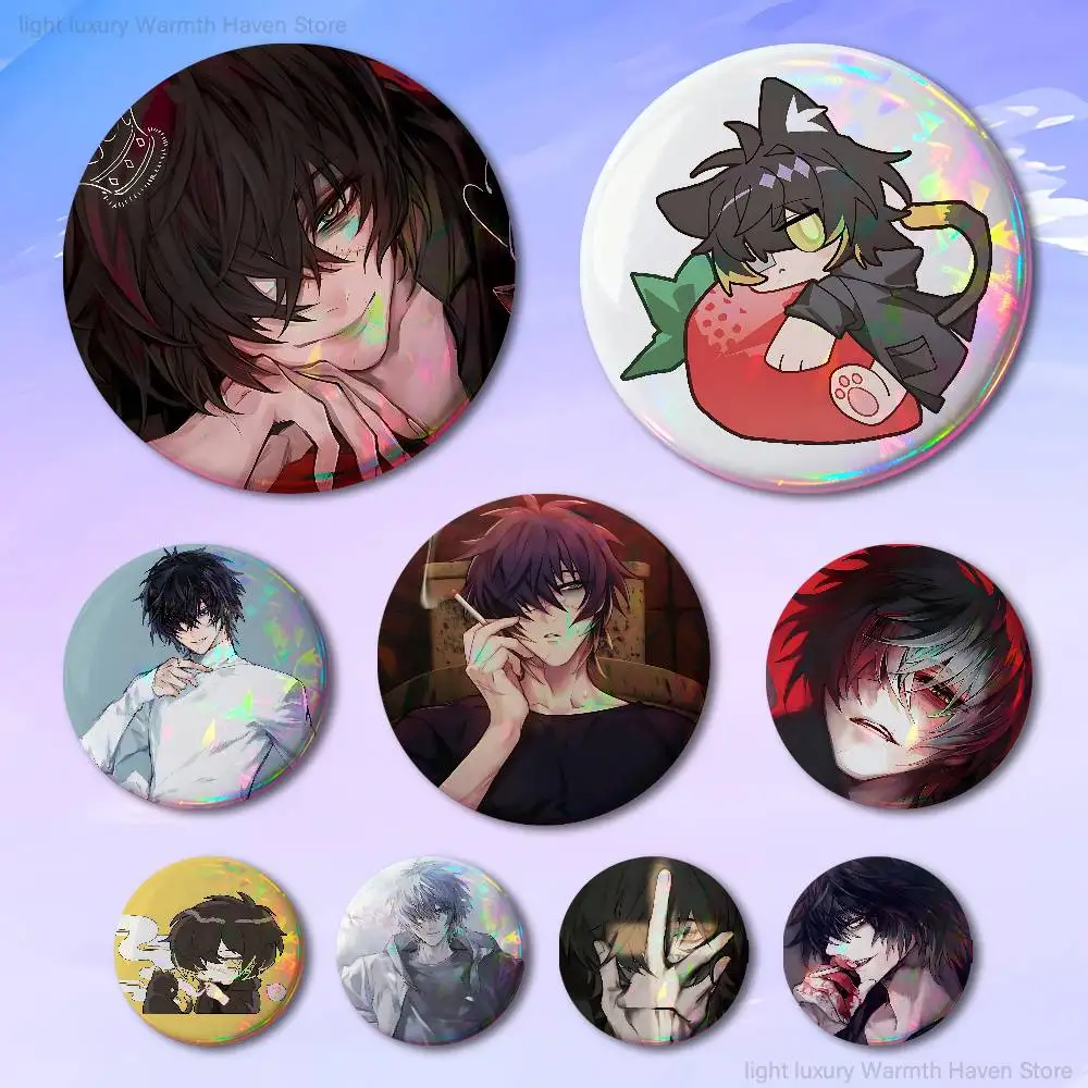 

T-Towa Slow D-Damage Pins 58mm Cute Cartoon Badge Handmade Brooches for Backpack Accessories