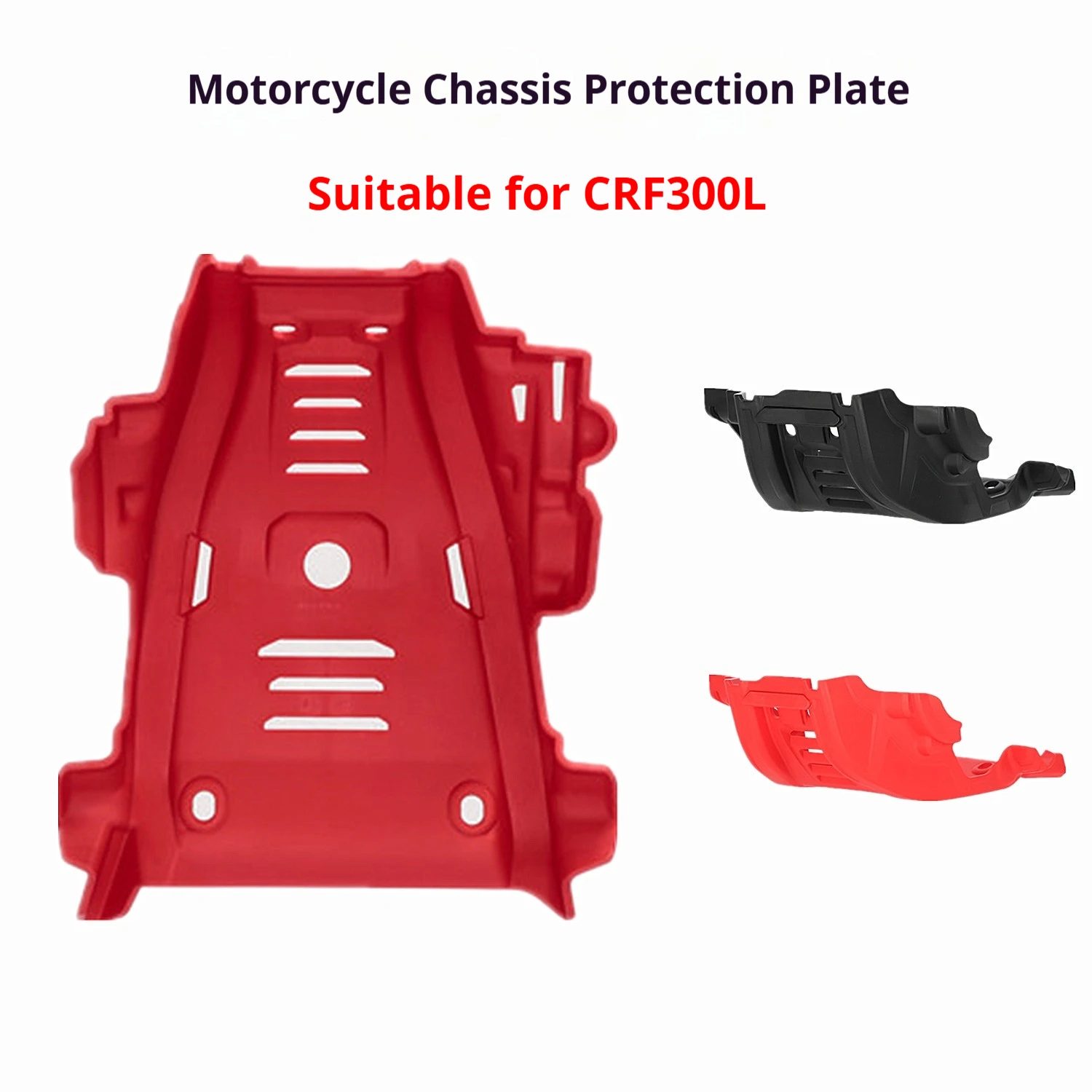 Engine Skid Plate Bottom Guard For Honda CRF300L CRF250L 20‑25 Dirt Bike Anti‑Gravel Protection Mod Accessories