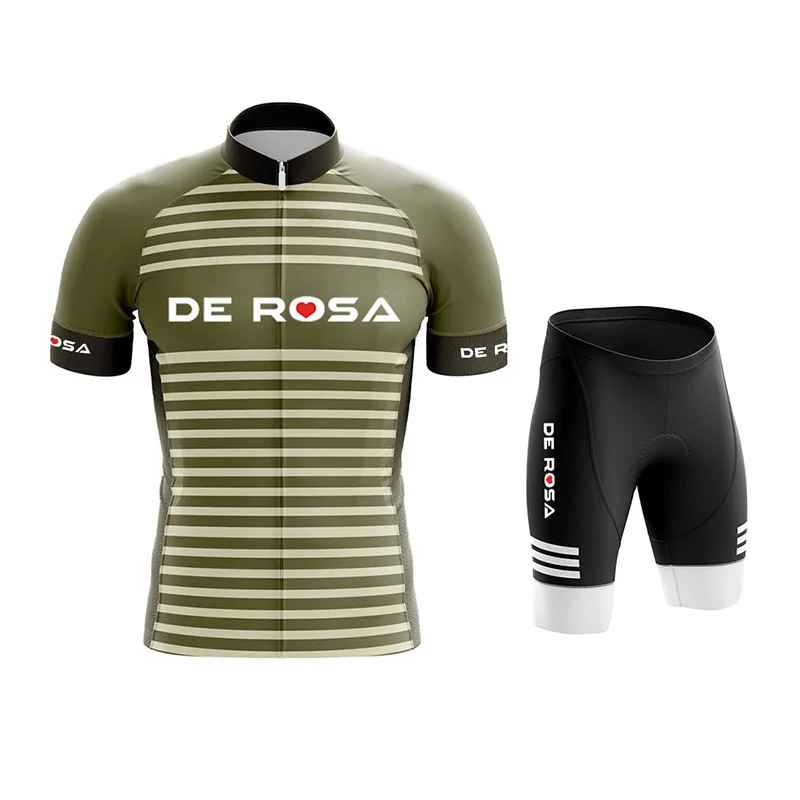 

de rosa cycling clothing men's mountain road cycling bib pants reflective breathable quick-drying vest Ciclismo cycling clothing