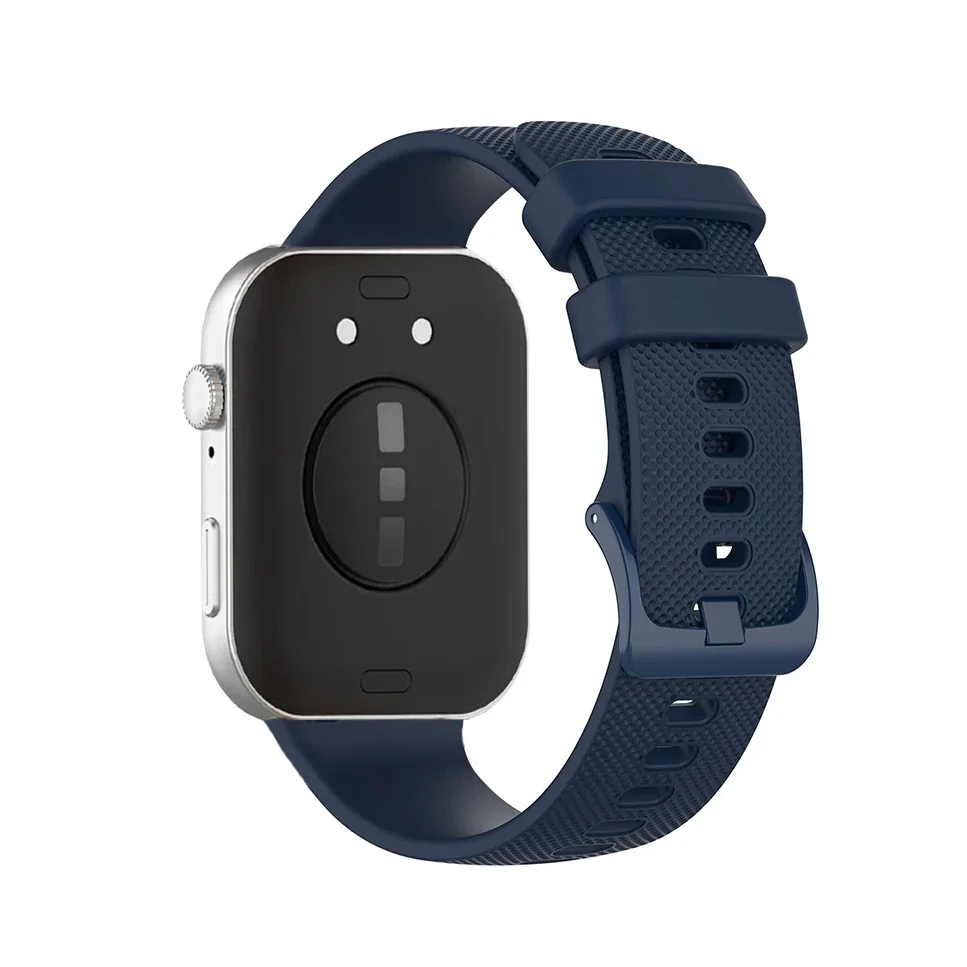 Huawei Watch Fit 3/4/4 Pro対応 スポーツシリコンストラップ 通気性 ソフトブレスレット ウォッチバンド リストバンド