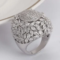 JEWEL 2024 New Style Luxury Cubic Zirconia CZ High Quality Micro Paved AAA Cubic Zirconia For Women Wedding Party Gift