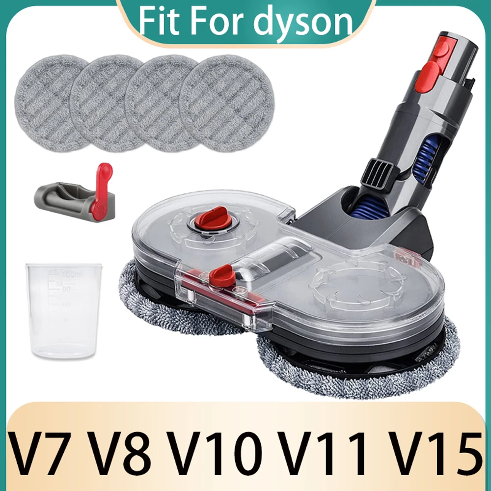 

Electric Mop Head For Dyson V15 V11 V10 V8 V7 Vacuum Cleaner Brush Head with Removable Water Tank Replacements Accessories