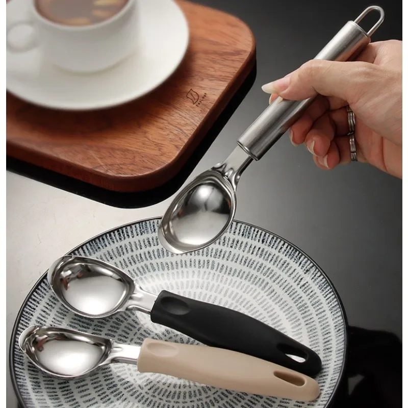 Dondurma Kaşık Yığınları Yaratıcı Mutfak Gadget Çinko Alaşım Kazma Topu Kaşık Ev Restoran için Dondurma Tatlı Kaşığı