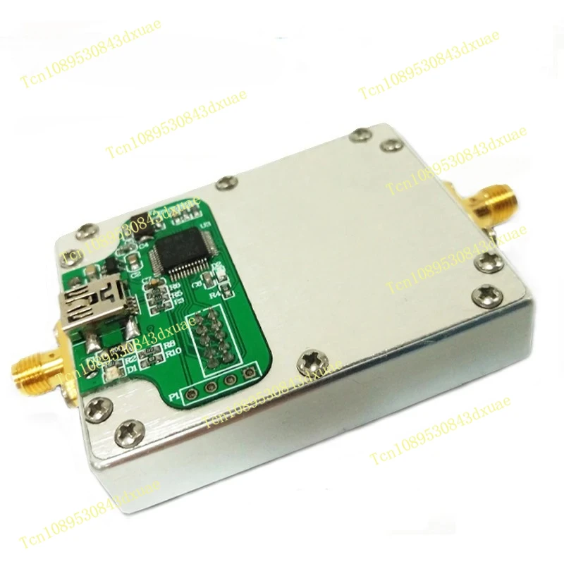 

ADF4351 phase-locked loop signal source frequency synthesizer with microcontroller control with cavity RF PLL