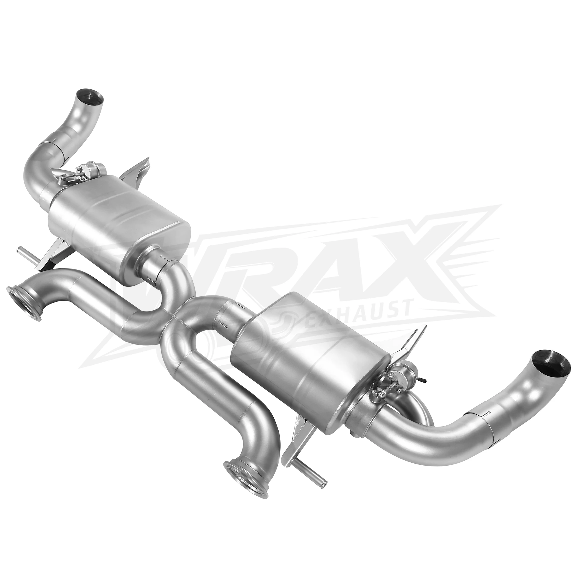 

WRAX SS304 Exhaust for Audi R8 V10 5.2L 2008-2016 Performance Catback with Valve Controller Deep Roar・OE-Perfect Fit
