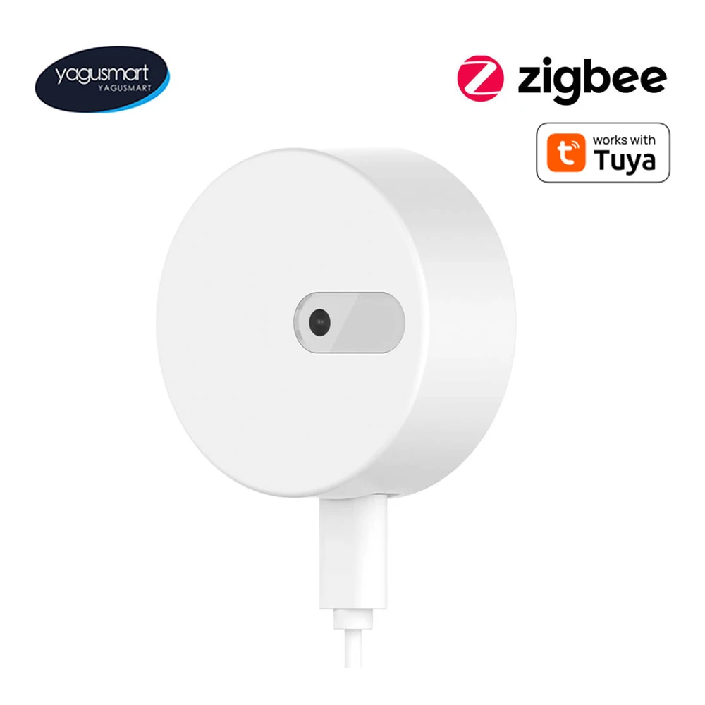 Yagusmart Tuya Zigbee Human Presence Sensor Motion Detector Radar Wave Sensor Smart Home Security Detector SmartLife APP Control