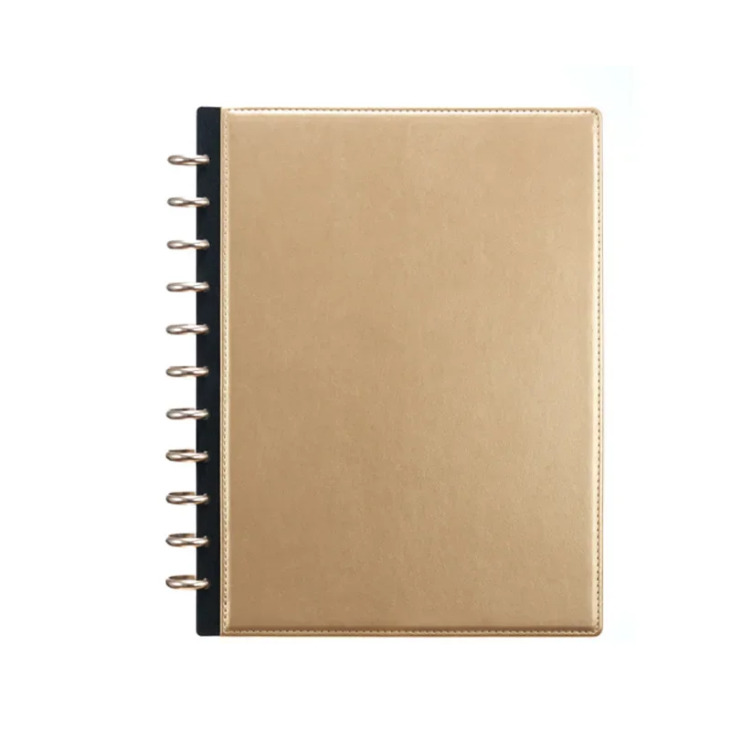 Fromthenon-cubierta de cuaderno personalizable para planificador de agujeros de seta, suministros de álbum de recortes, A4, A5, águila de cuero