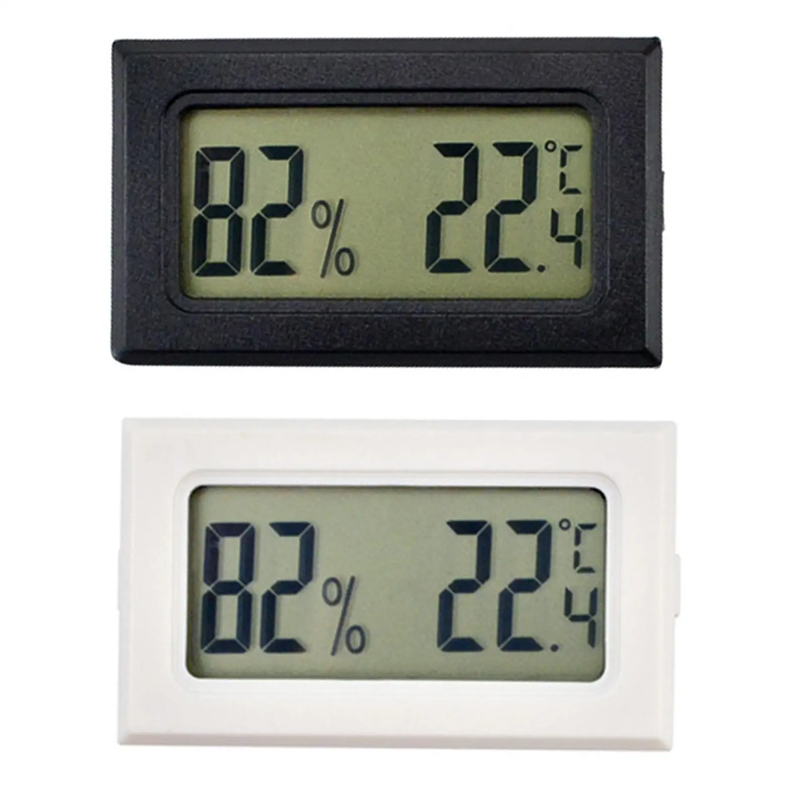 BUDI Mini Digital LCD Indoor Convenient Temperature Sensor Humidity Meter Thermometer Hygrometer Gauge 50~110 Degree