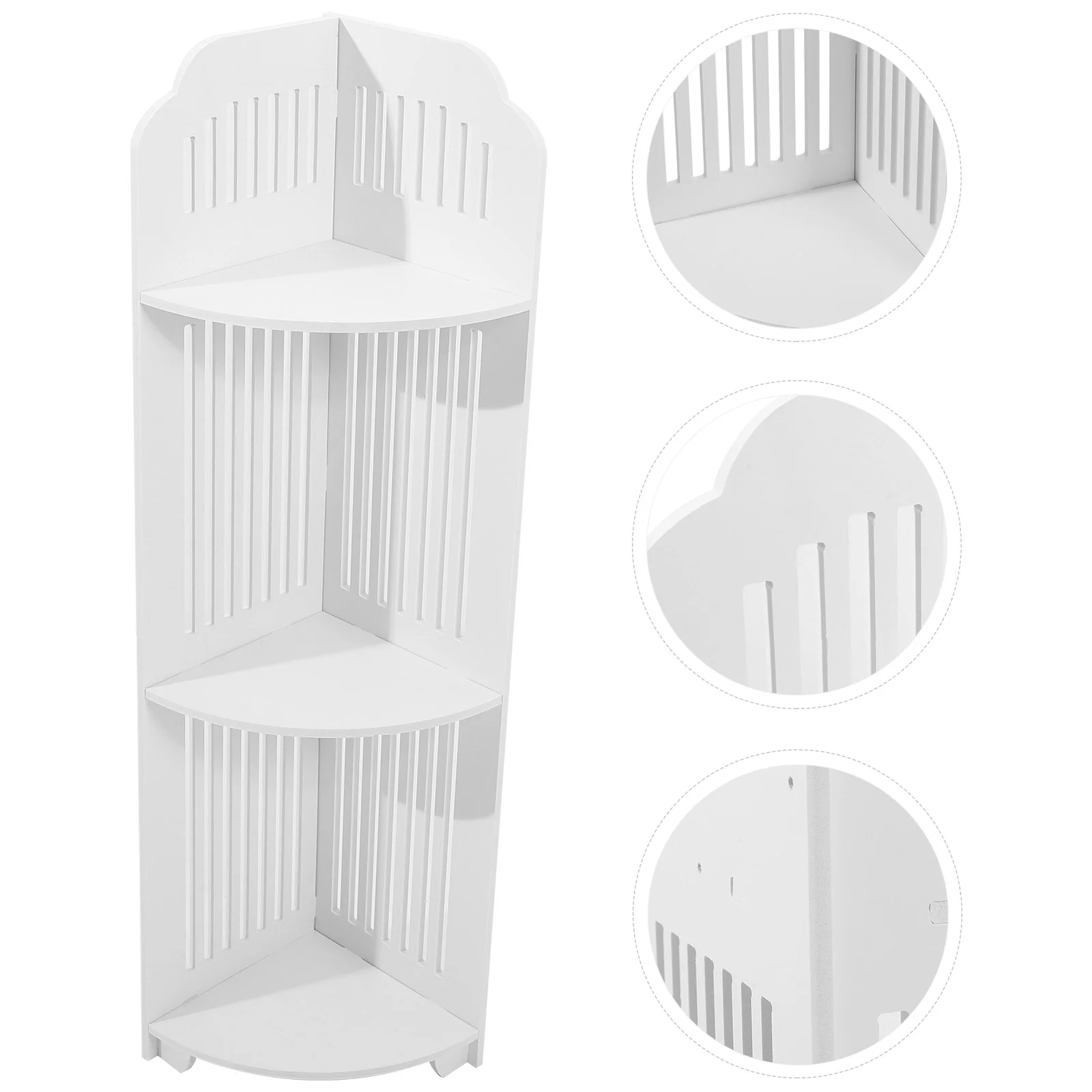 

Bathroom Storage Rack Cabinet Corner Stand Under Sink Shower Home Supplies Bookshelf Toiletry Organizer