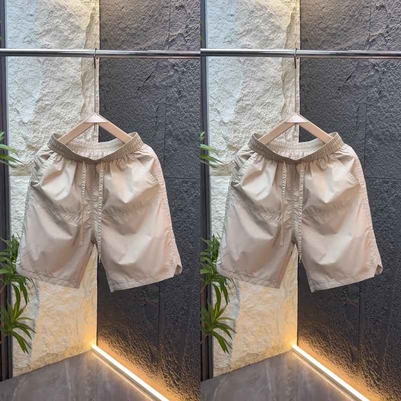 

Acmeostudo2025 Men's Spor Loose Fit Breathable orts Summer Qui Dry Hole Punching Faionable Casual orts for Men