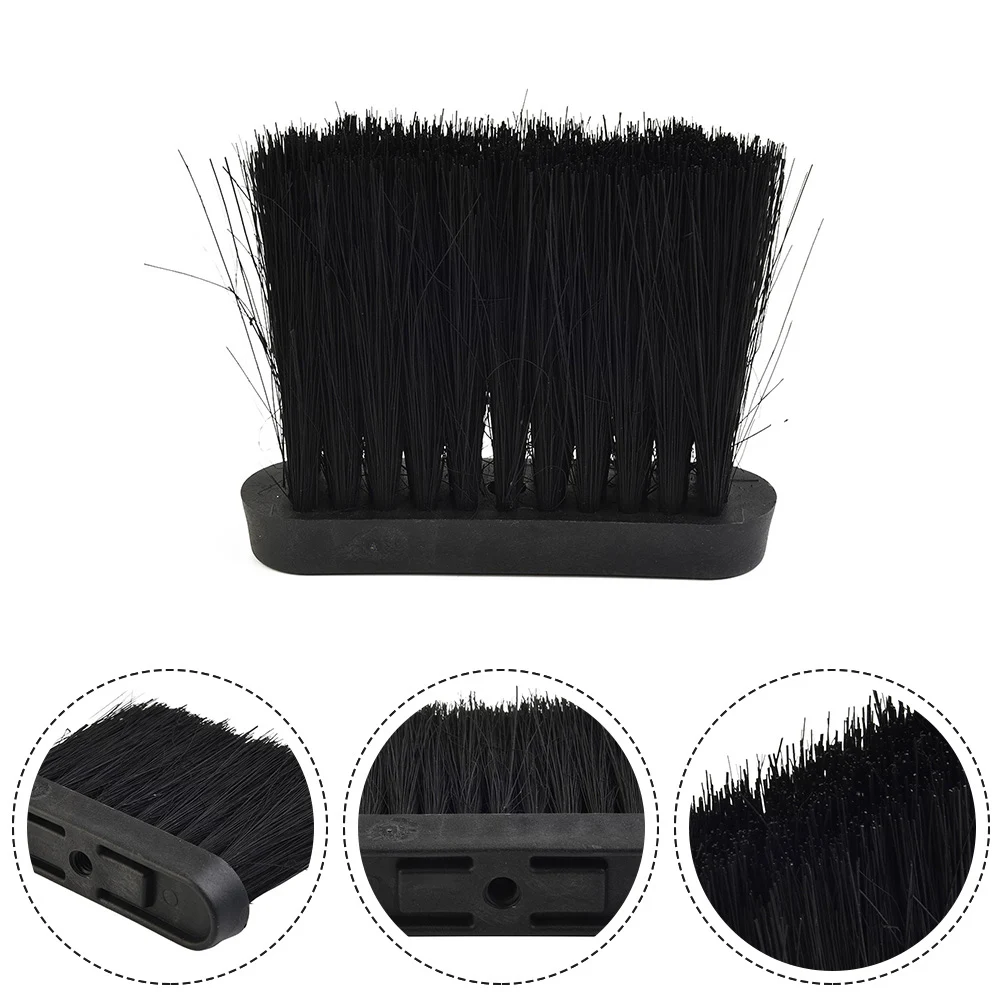 

1Pcs Fireplace Brush Plastic Stove Brush Black Bristle Brush Brushes Tool Cleaning Fireplace Maintenance Brand New