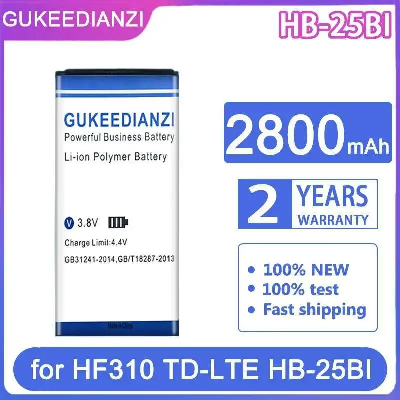 

High-Capacity Long-Lasting 2800Mah For Yimturm HF310 TD-Lte HB-25BI Wireless Communication Device Battery